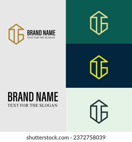 Luxury Minimal Icon based vector logo