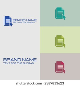 Luxury Minimal Icon Based Vector Logo 