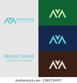 Luxury Minimal Monogram Style Vector Logo