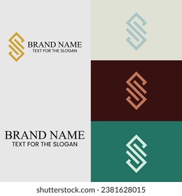 Luxury Minimal Monogram Vector Logo