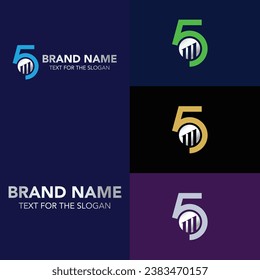 Luxury Minimal Style Icon based concepts vector logo