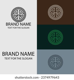 Logotipo de vectores de estilo minimalista de lujo