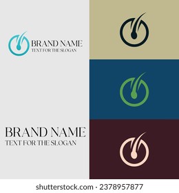Logotipo de vectores de estilo minimalista de lujo