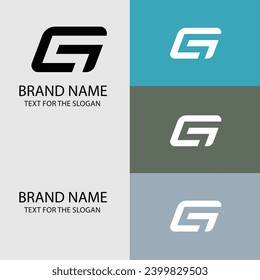 Luxury Minimal UG Monogram Design Logo