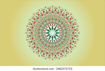 luxury model colorful mandala vector design 