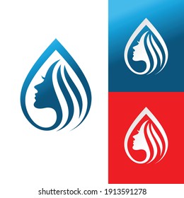 luxury and modern beauty vector logo template