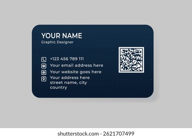 Luxury modern business card Design template