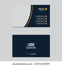 Luxury and Modern business card template design