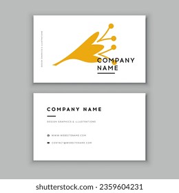 Luxury, Modern and Elegant Business Card Design template
