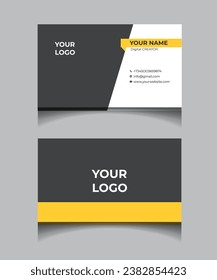 Luxury, Modern and Elegant Business Card Design template