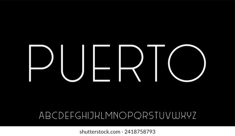  luxury modern font alphabet vector set