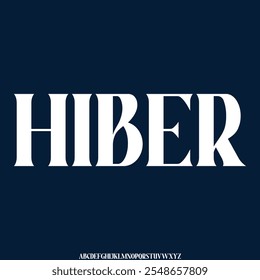 Conjunto de Vector de alfabeto tipográfico moderno de lujo