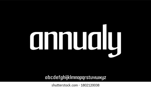 luxury modern font alphabetical vector set