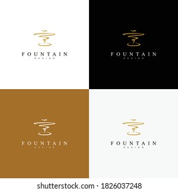 Luxury And Modern Fountain Logo Design 2