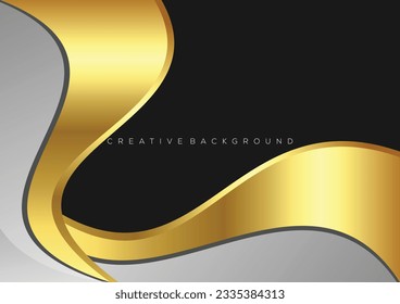 luxury  modern frame background design