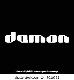 luxury modern futuristic font alphabet vector set