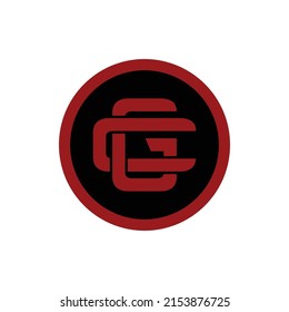 logotipo de diseño inicial de lujo y moderno.