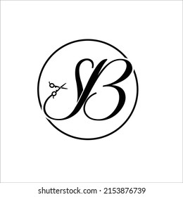 luxury and modern initial design logo.