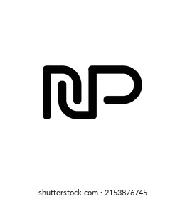luxury and modern initial design logo.