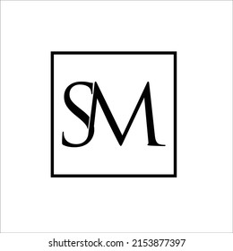 luxury and modern initial design logo.