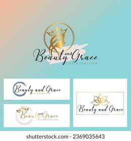 Luxury Modern Logo for Spa, Boutique, Fashion, Salon and other vector illustration