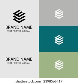 Luxury modern minimal Monogram logo