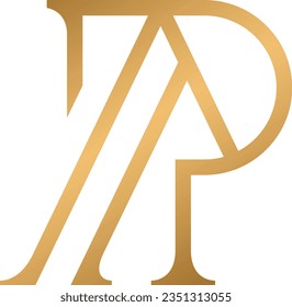 Luxury and modern monogram logo