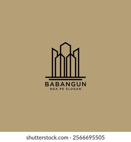 
Luxury Modern Real Estate logo template