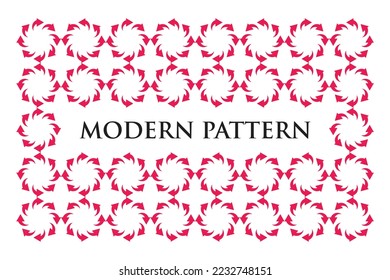 Luxuriöse moderne, nahtlose Design-Ornamente