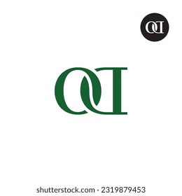 Luxury Modern Serif Letter OD Monogram Logo Design