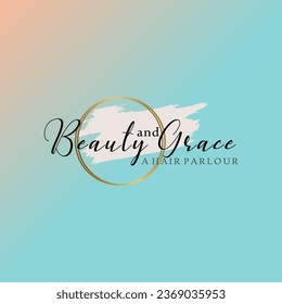 Luxury Modern Template for Spa, Boutique, Fashion, Salon and other vector illustration