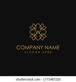 Luxury Modern Vector W Logo Design Vector. Luxurious style logotype design for luxury company branding. Abstract Elegant W Letter Logo. Graceful Jewelry Ornament Fashion Boutique Vector Icon. 