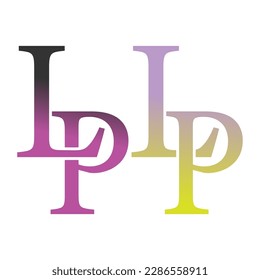 Luxury monogram business Logo design.