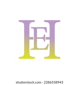 Luxury monogram business Logo design.