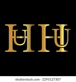 Luxury monogram business Logo design.

 
