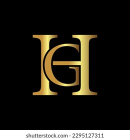 Luxury monogram business Logo design.

 