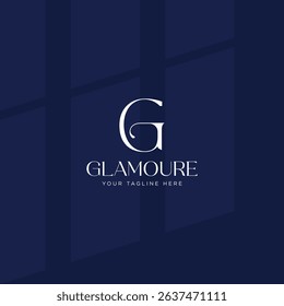 Luxury monogram G logo design