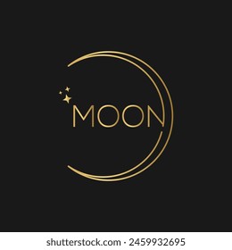 Luxury Moon Logo design for your business