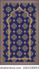 luxury moroccan pattern prayer rug sj048