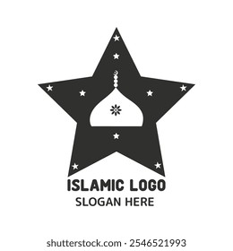 Luxury Muslim Learn logo, Islamic Vector Design, Islam learning logo template, Vector illustration,
Modern Islamic Mosque And Quran Logo In Isolated White Background, Set of Islamic Logo, 