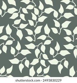 La naturaleza de lujo deja el Vector de fondo. Patrón floral, hoja tropical con líneas de arte, plantas de la selva, patrón exótico con hojas de palma. Ilustración vectorial.