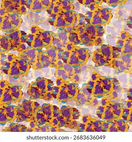 Luxury nature leaves background vector. Floral pattern, Tropical leaf with line arts, jungle plants. Vector illustration.