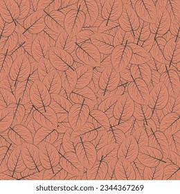 Luxury nature leaves pattern design, botanical modern art deco. Line arts background design for interior design, textile, posters, wrappers, fabric, cover, banner and invitation. 