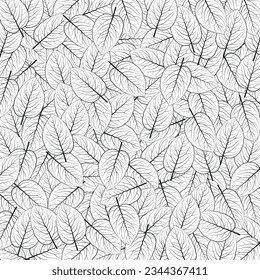 Luxury nature leaves pattern design, botanical modern art deco. Line arts background design for interior design, textile, posters, wrappers, fabric, cover, banner and invitation. 