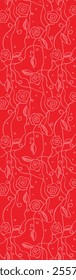 Luxury nature leaves pattern design, Golden banana leaf line arts, Hand drawn outline design for fabric , print, cover, banner and invitation, Vector illustration.