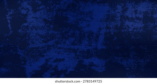 Luxury navy blue metallic paint texture background with rough abstract rust effect