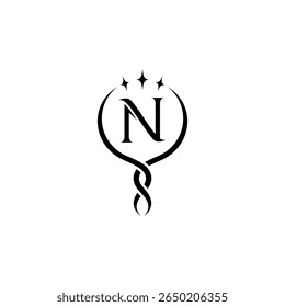 Colar de luxo Joias Emblema Modelo de logotipo