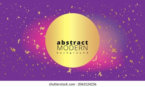 Fondo vector abstracto de neón de lujo para web e impresión