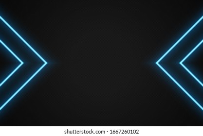 Luxury neon glowing lines, magic energy space light concept, luxury abstract background