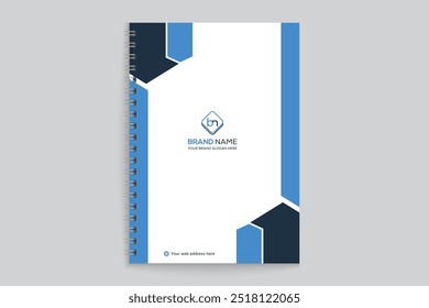 Luxury notebook cover template design